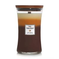 WoodWick Trilogy Café Sweets Large Hourglass Candle Extra Image 1 Preview